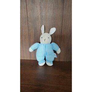 Vintage 1991 Eden Goodnight Moon Bunny Rabbit Baby Rattle Plush Stuffed Animal
